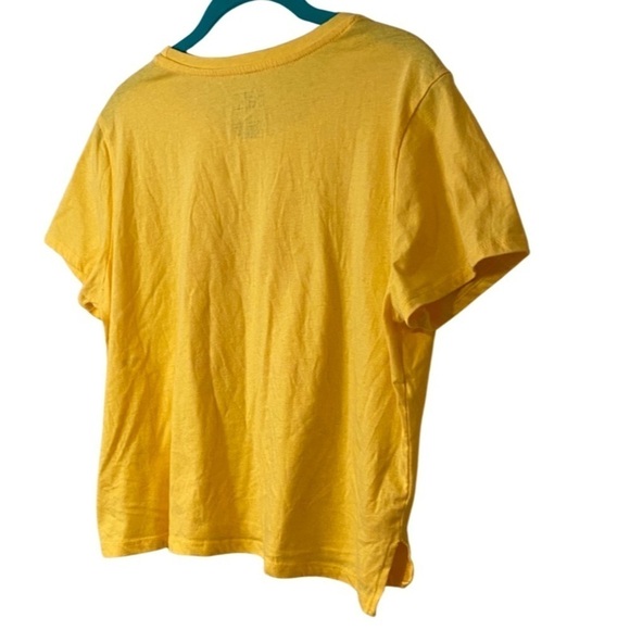 FREEZE Stay Kind Yellow Crop Top Says Size XL Juniors ☀️ - Picture 8 of 10